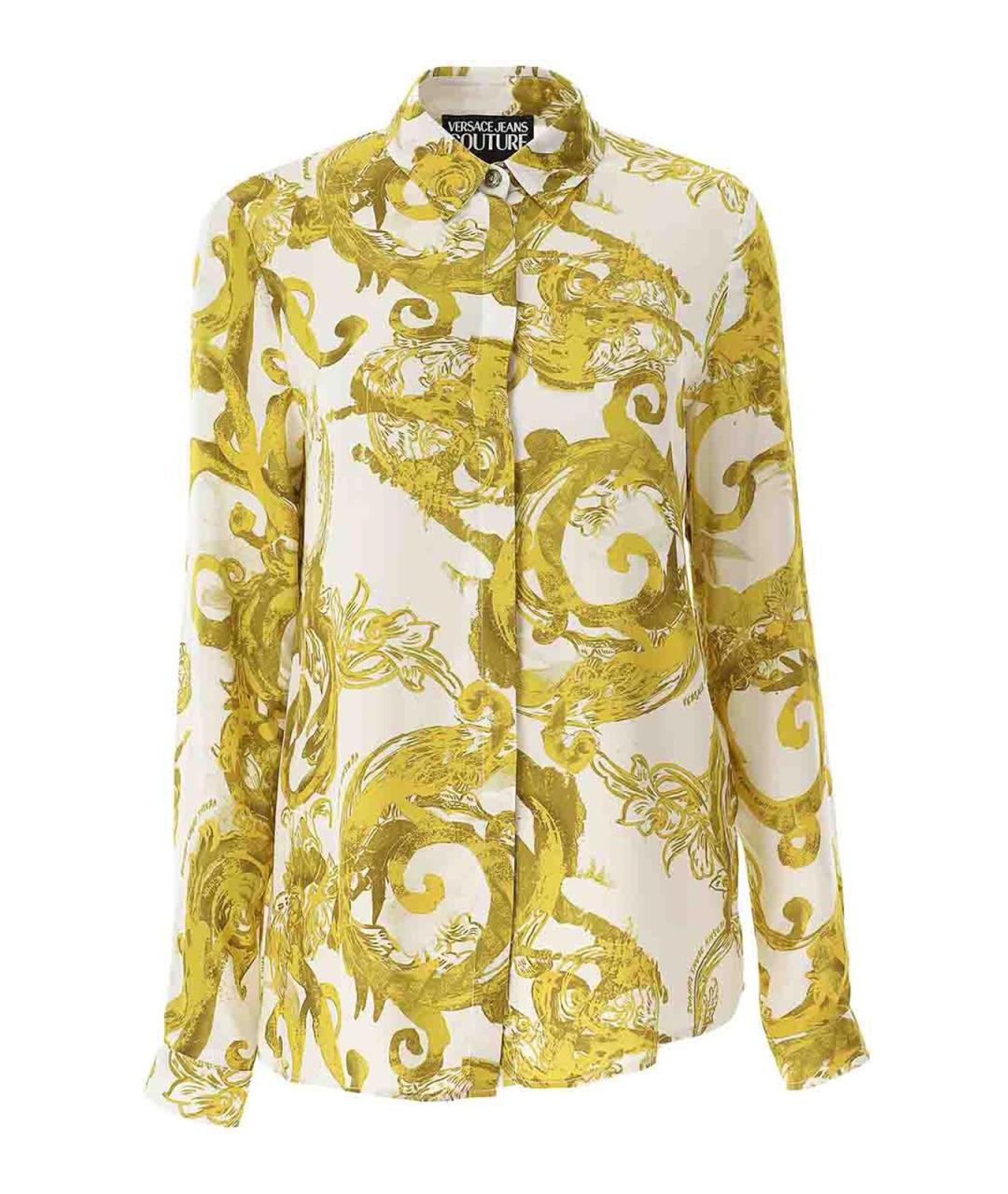VERSACE JEANS COUTURE Мульти вискозная рубашка, фото 1