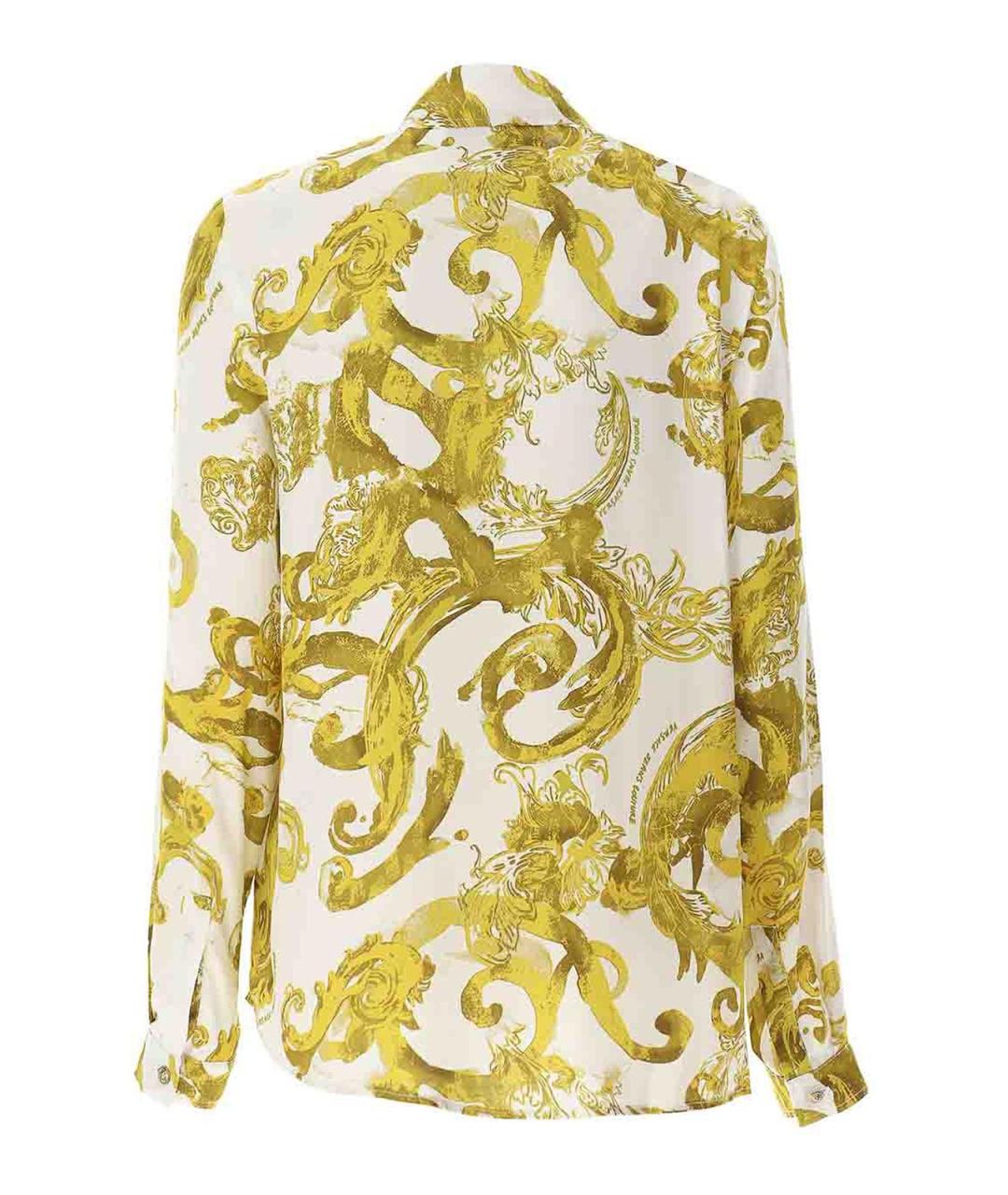 VERSACE JEANS COUTURE Мульти вискозная рубашка, фото 2
