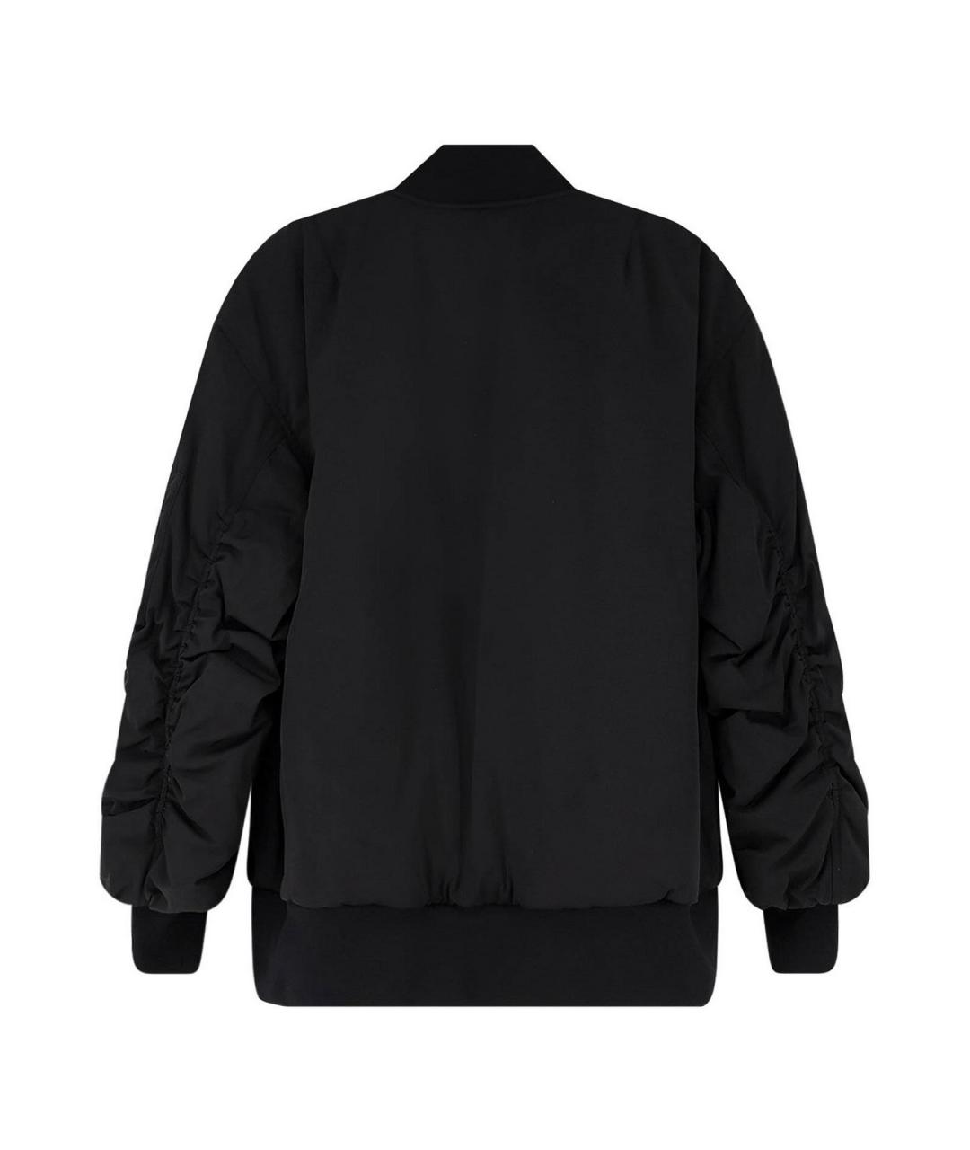 DOLCE&GABBANA Черная полиэстеровая куртка, фото 2