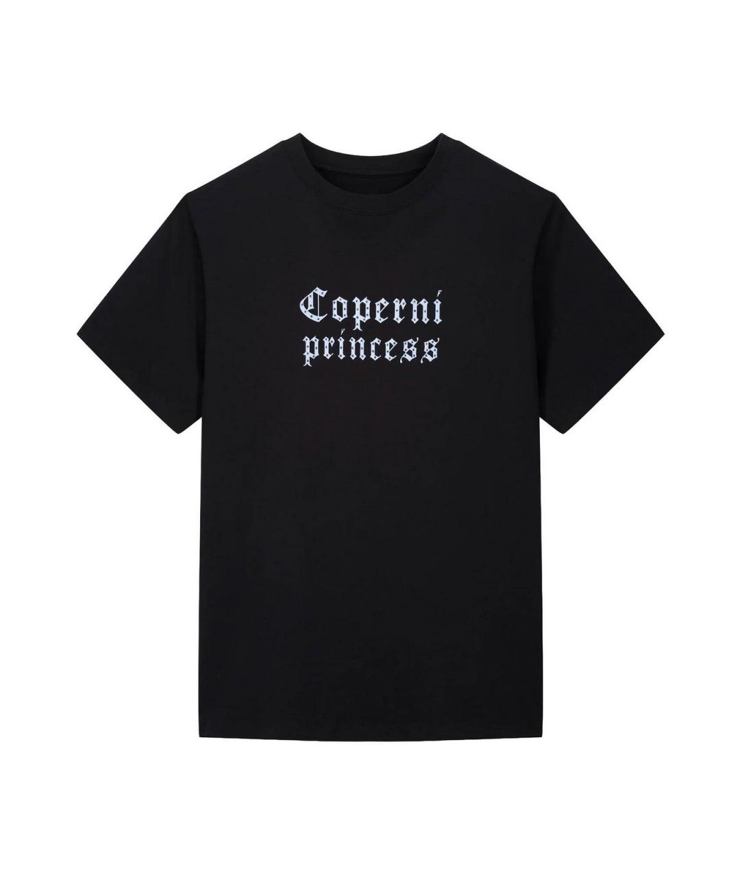 COPERNI Черная хлопковая футболка, фото 1