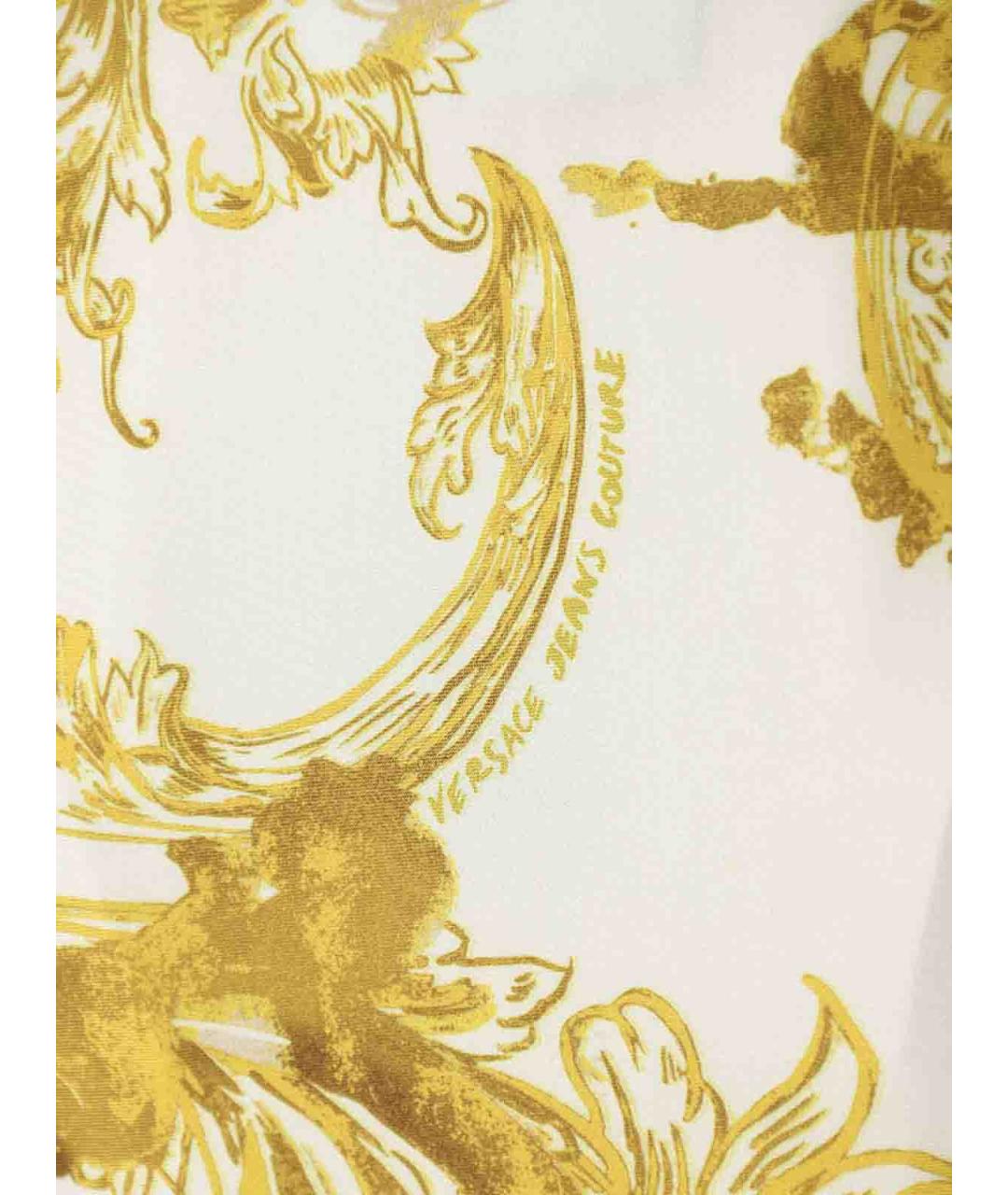 VERSACE JEANS COUTURE Мульти полиэстеровая майка, фото 3