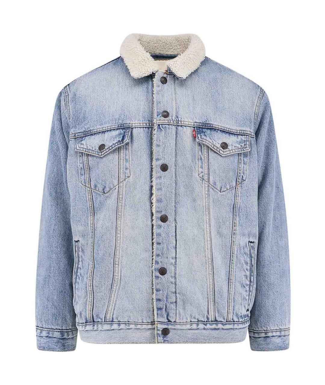 LEVI'S Голубая куртка, фото 1