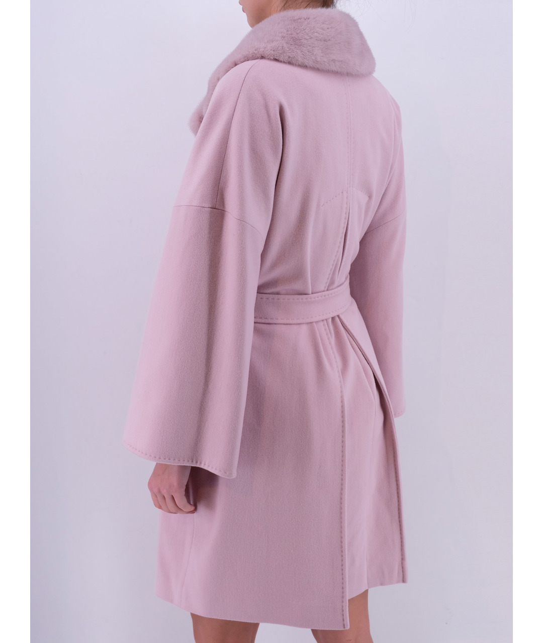 HERESIS Розовое шерстяное пальто, фото 3
