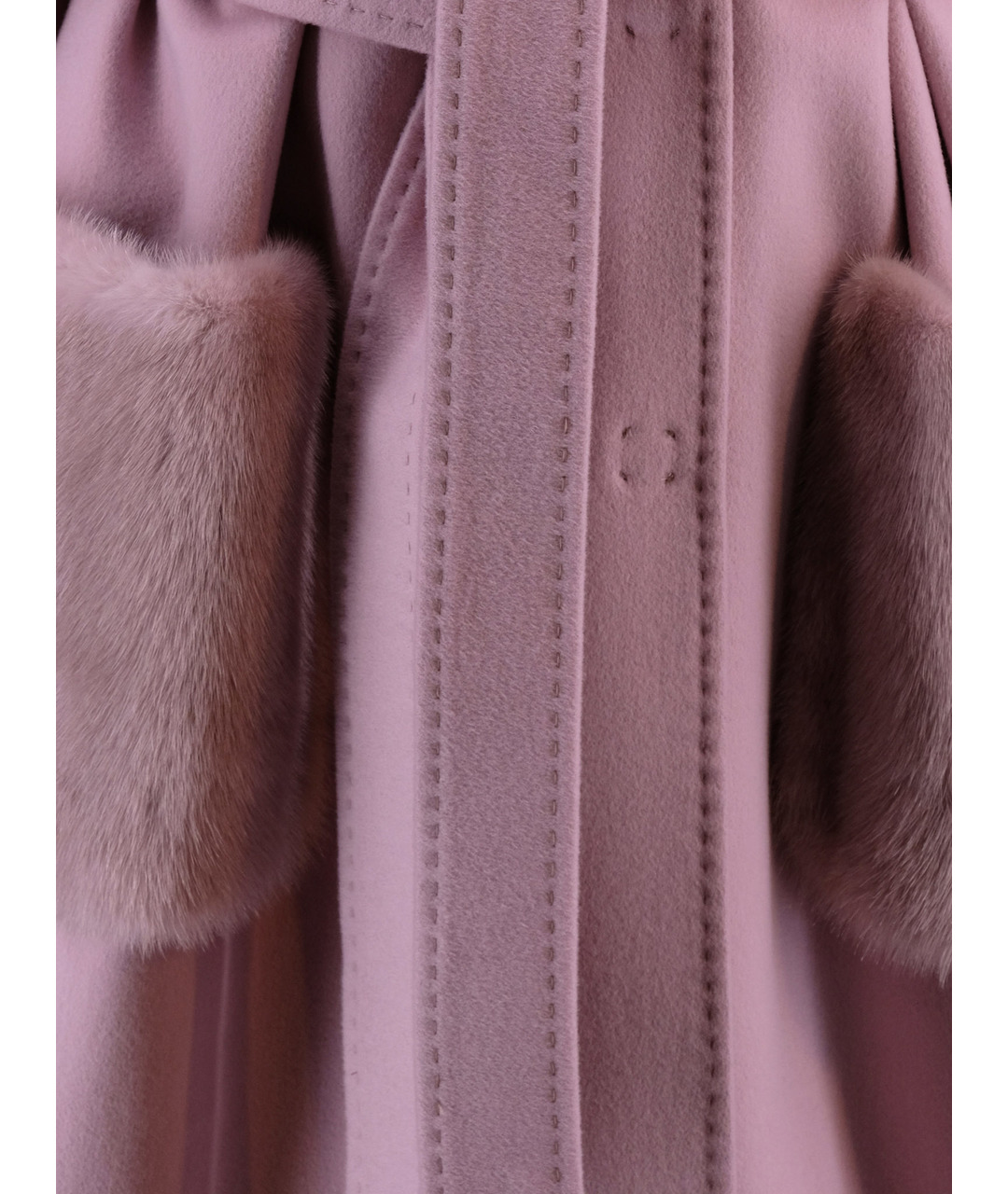 HERESIS Розовое шерстяное пальто, фото 4