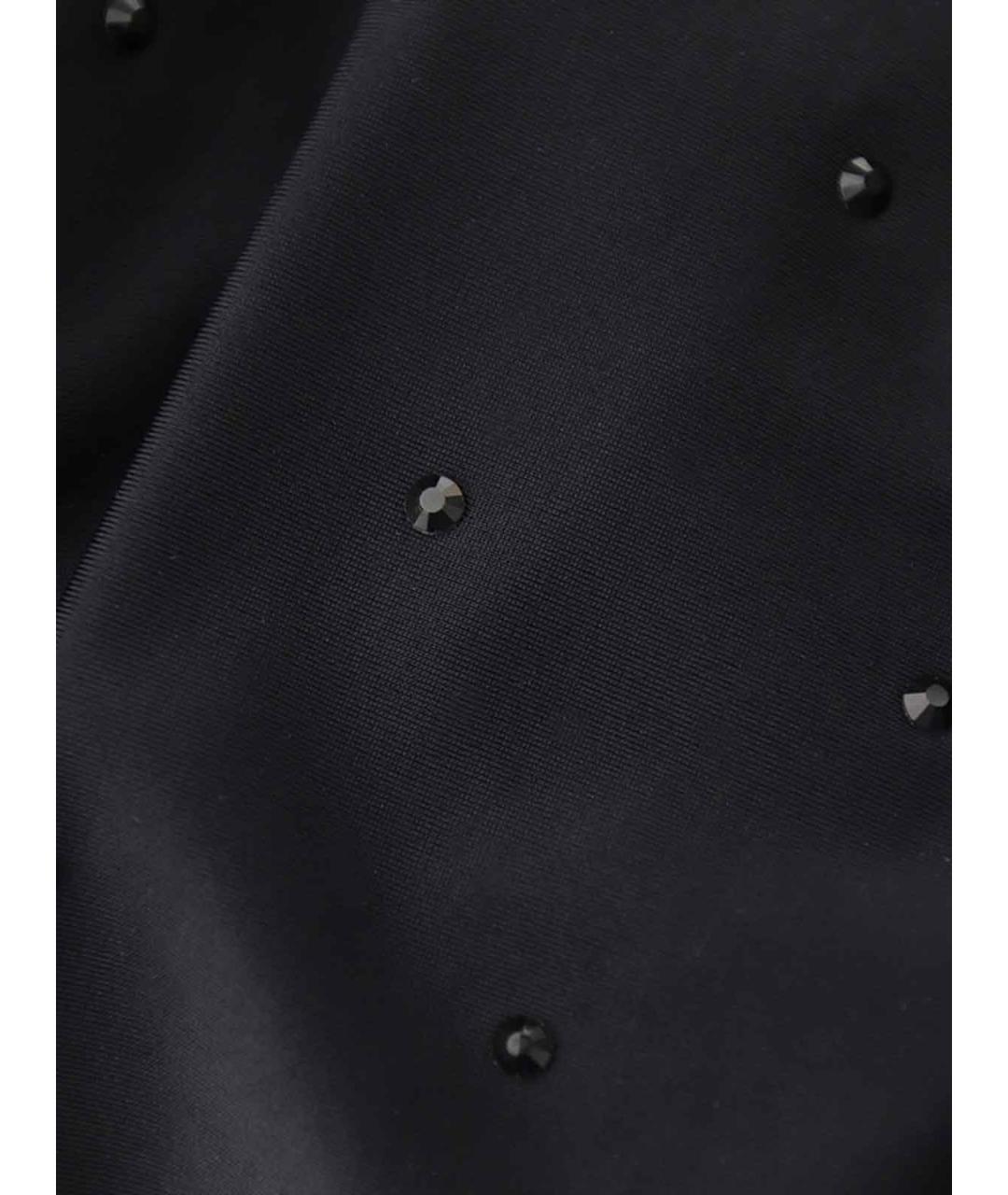 VERSACE JEANS COUTURE Черное полиэстеровое повседневное платье, фото 4