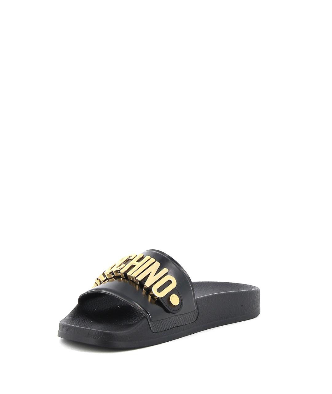 MOSCHINO Черные сандалии, фото 3