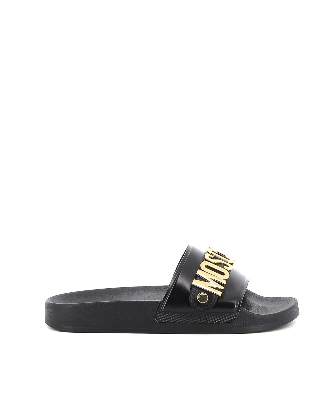 MOSCHINO Черные сандалии, фото 1