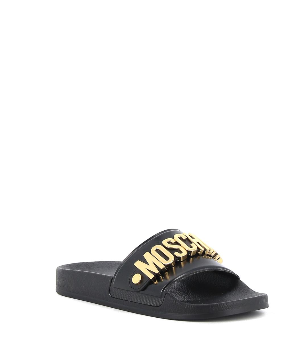 MOSCHINO Черные сандалии, фото 2