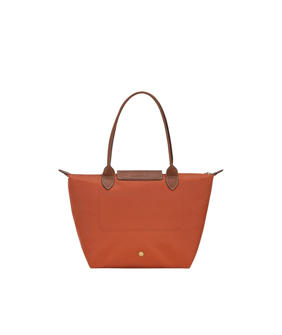 LONGCHAMP Оранжевая тканевая сумка тоут, фото 3