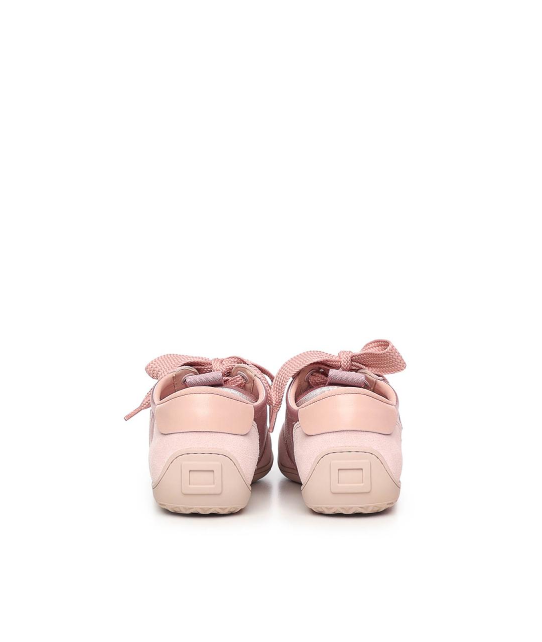 ROGER VIVIER Бежевые замшевые кроссовки, фото 3