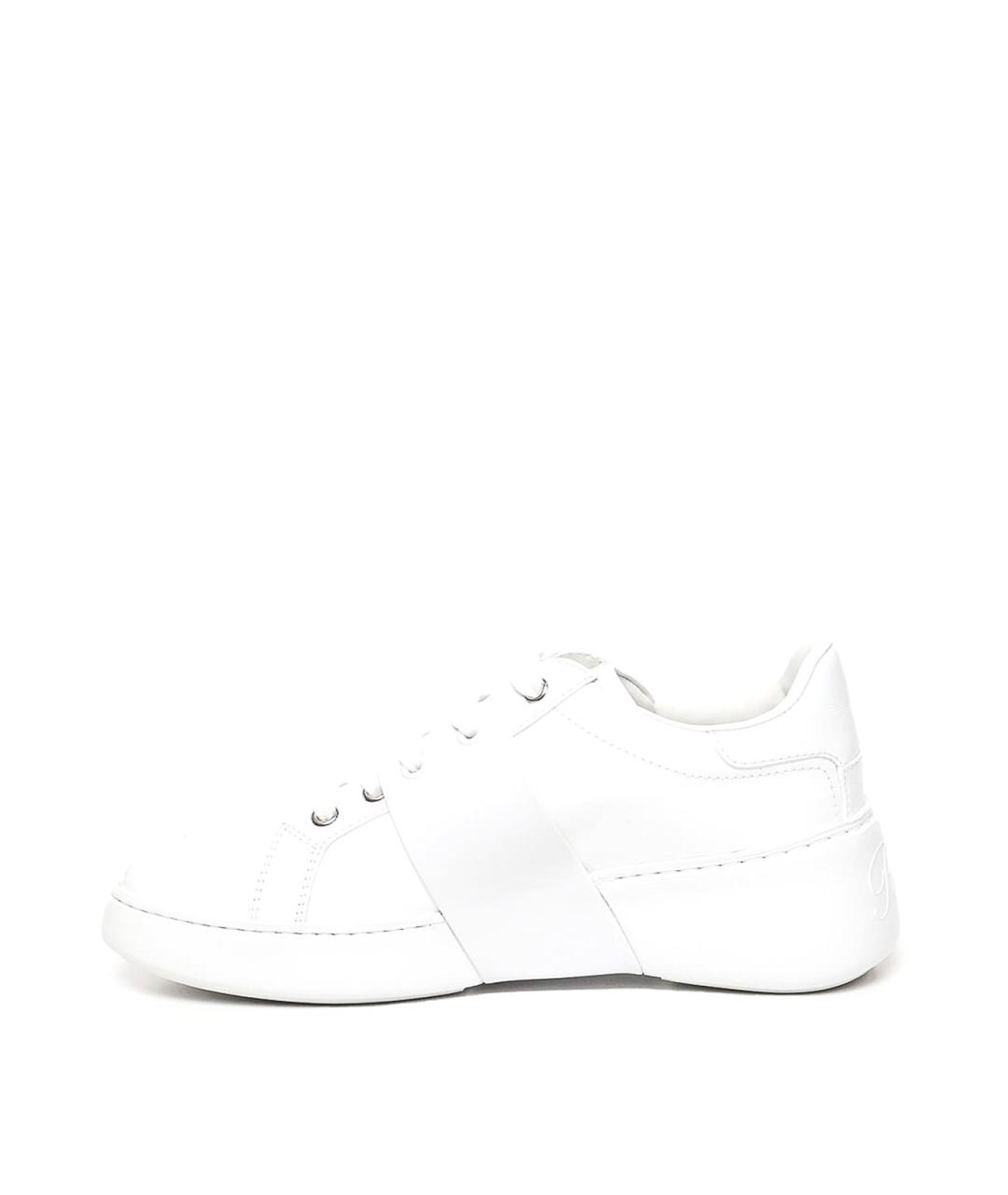 ROGER VIVIER Белые кожаные кеды, фото 4