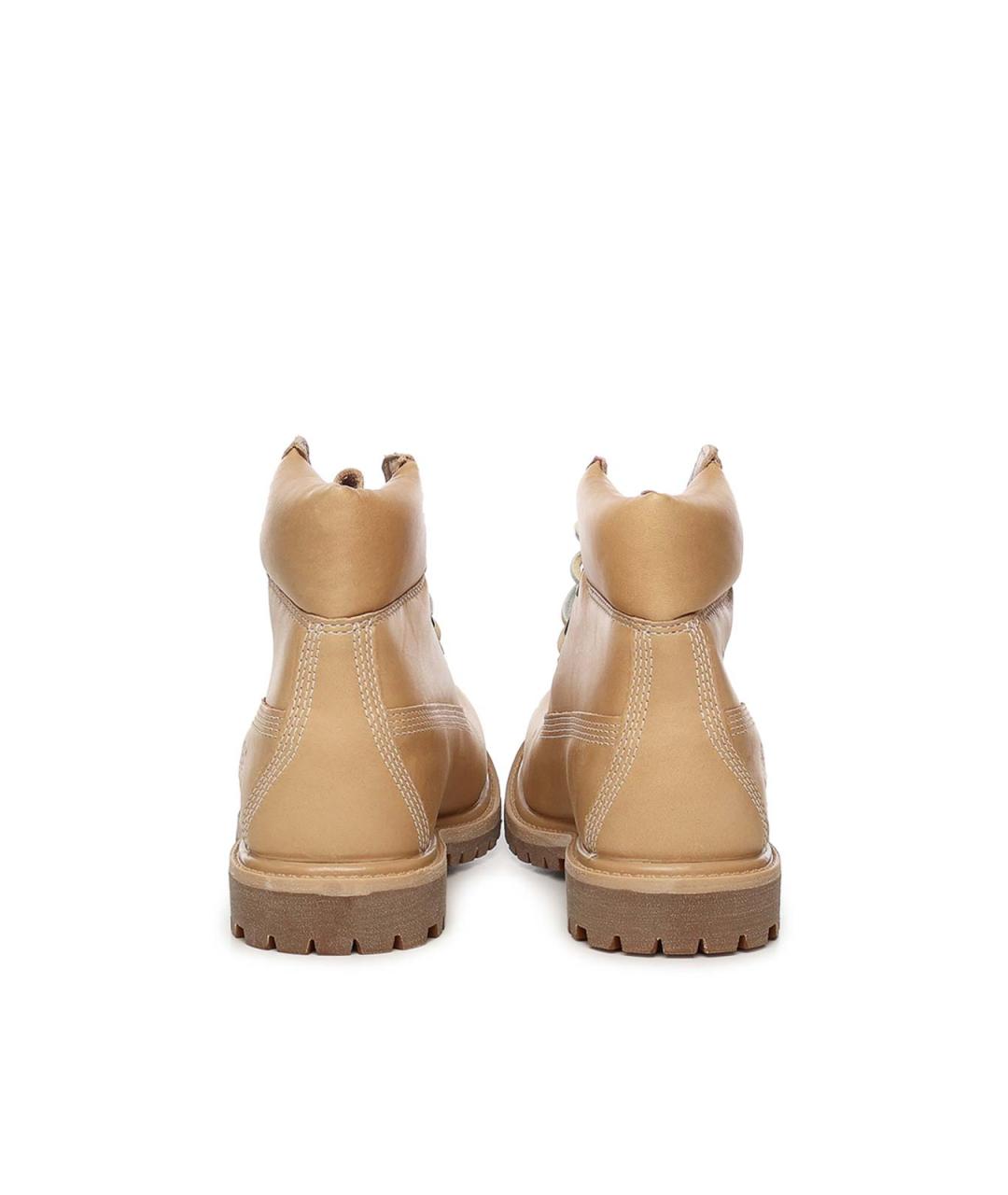 TIMBERLAND Бежевые кожаные сапоги, фото 3