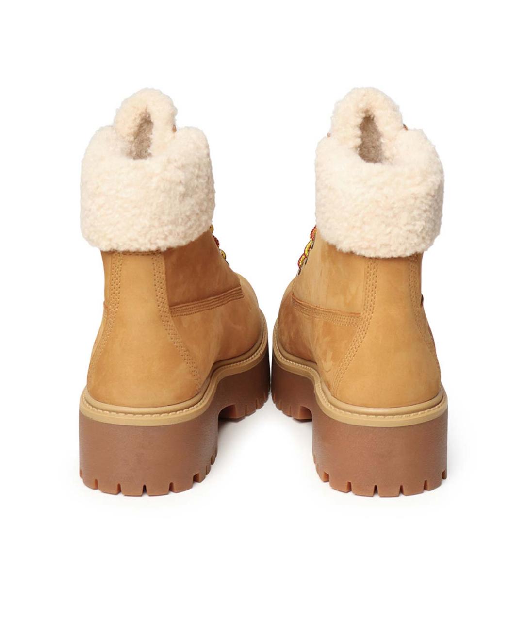 TIMBERLAND Желтые кожаные сапоги, фото 2