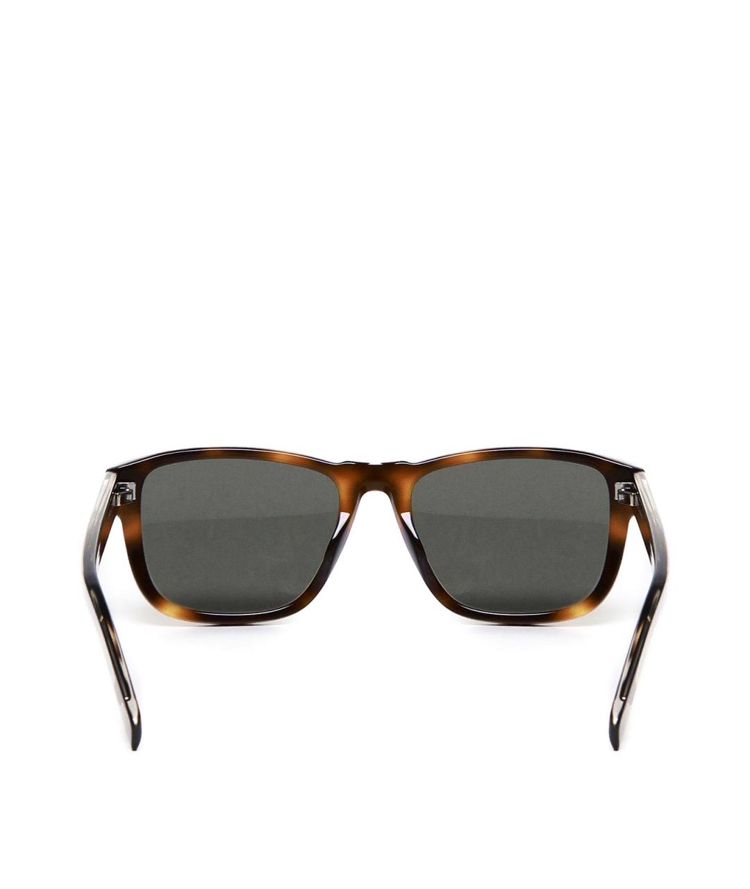 SAINT LAURENT Серые пластиковые солнцезащитные очки, фото 2