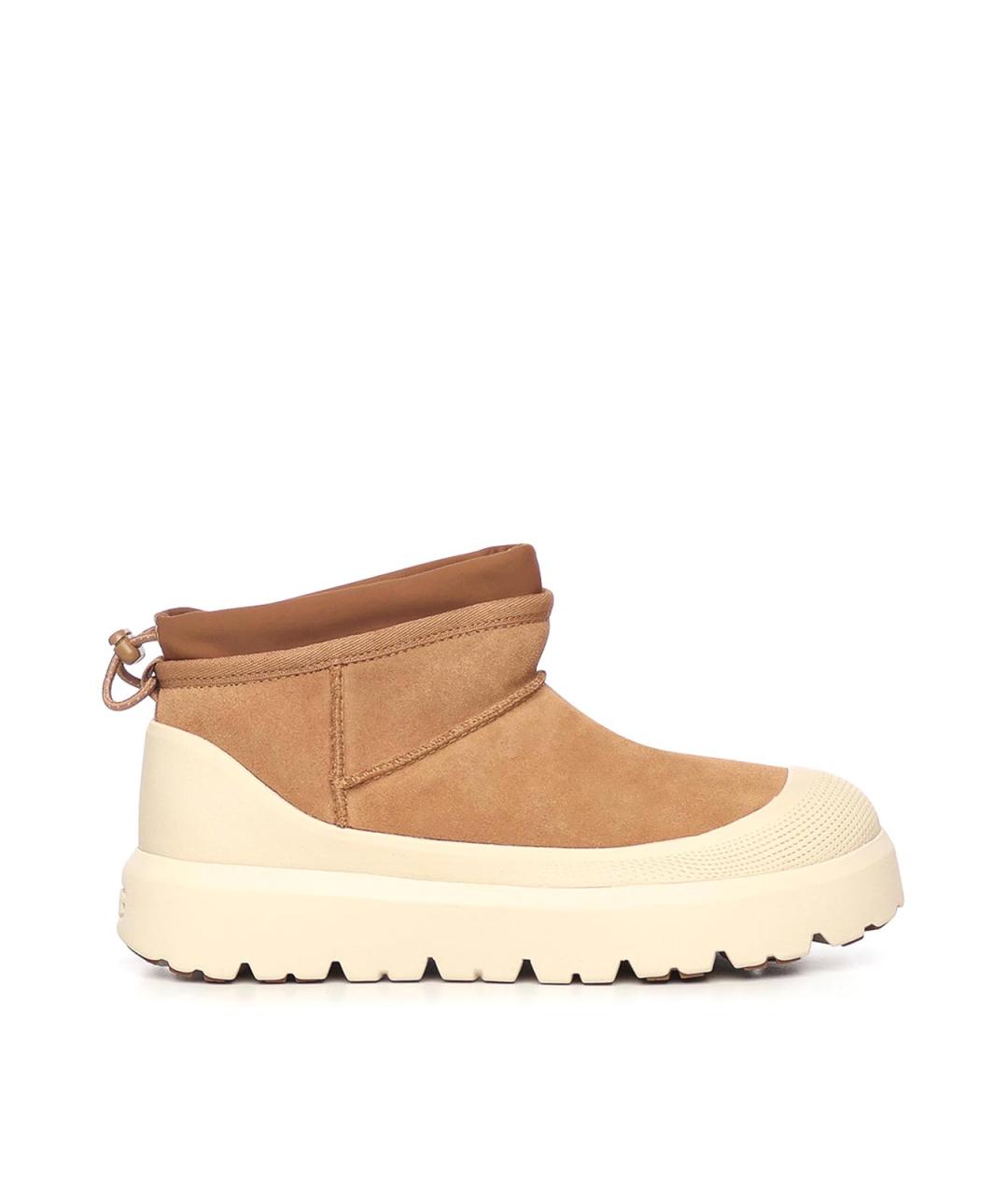 UGG Коричневые замшевые высокие ботинки, фото 1