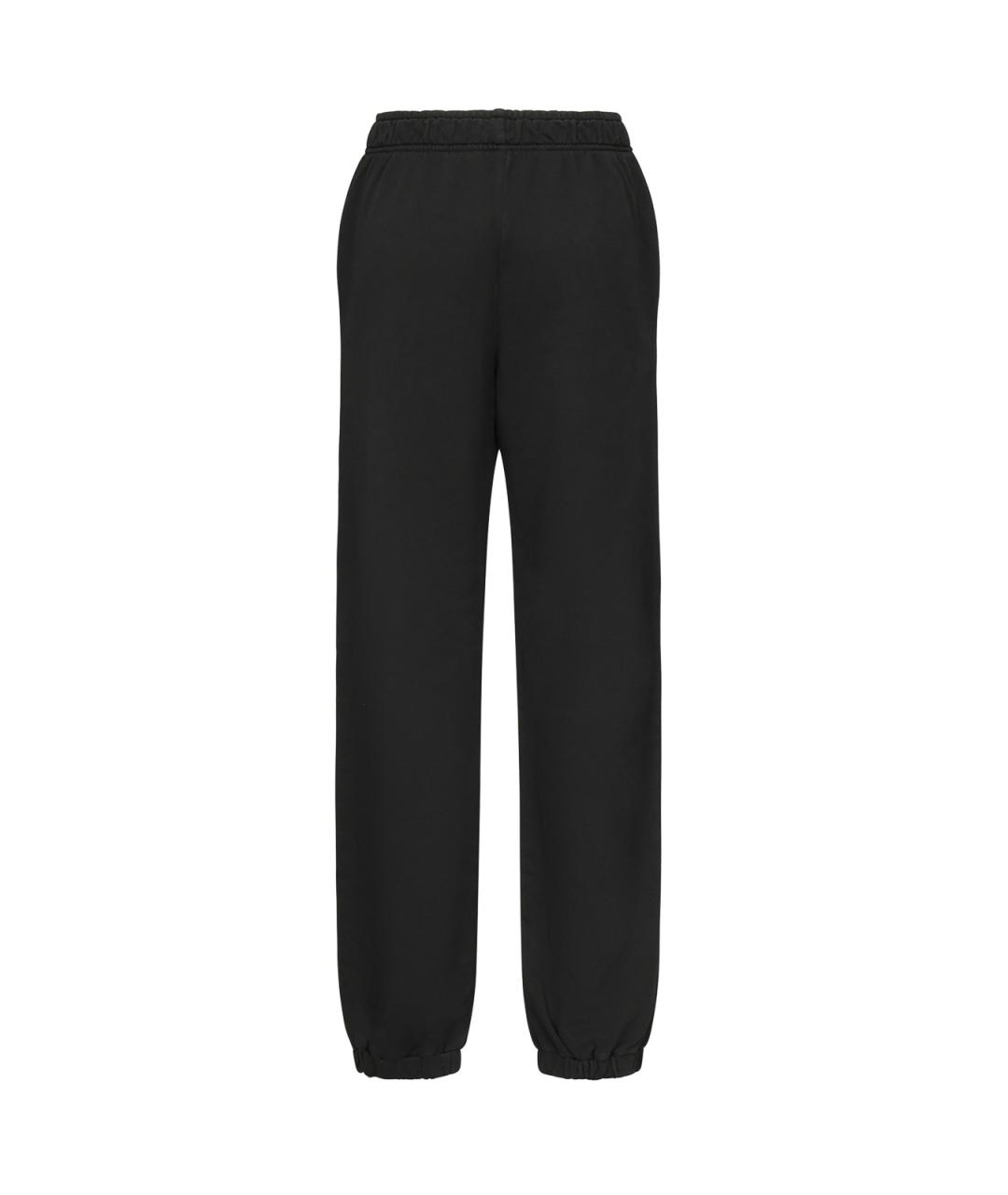 PINKO Черные хлопковые спортивные брюки и шорты, фото 3