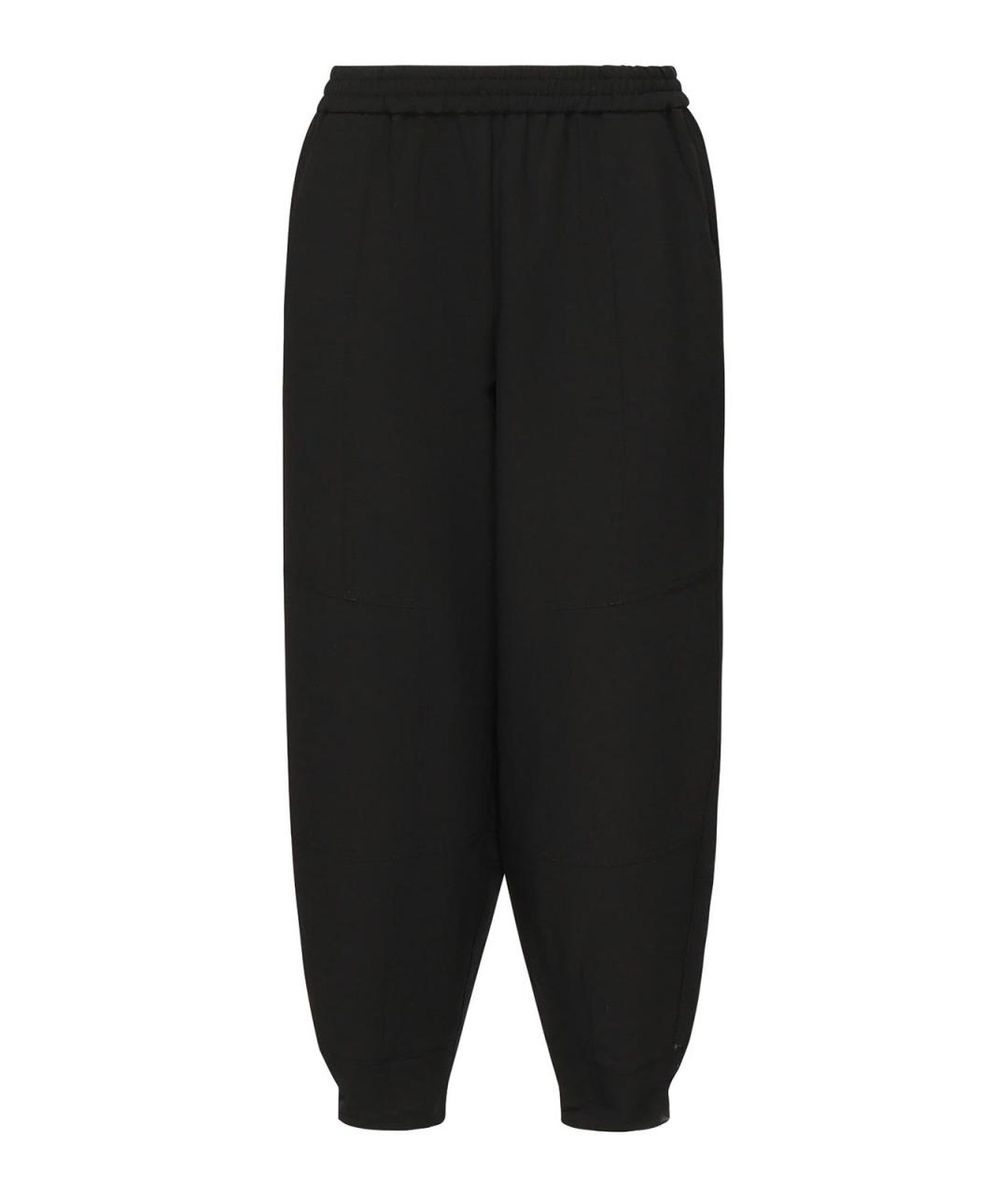 PINKO Черные полиэстеровые спортивные брюки и шорты, фото 1