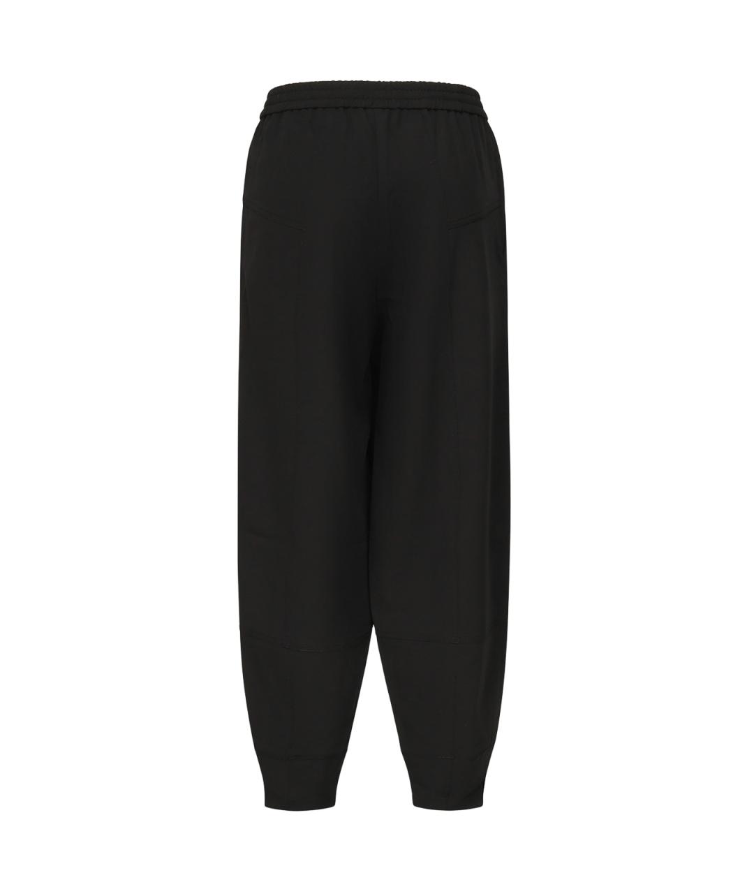 PINKO Черные полиэстеровые спортивные брюки и шорты, фото 3