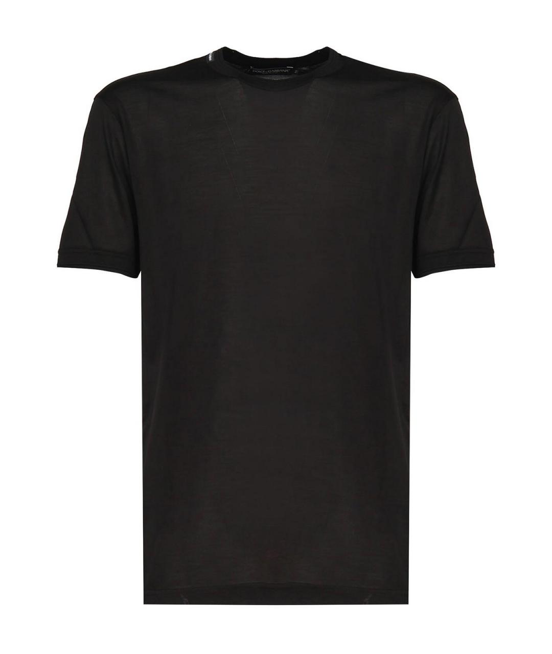 DOLCE&GABBANA Черная футболка, фото 1