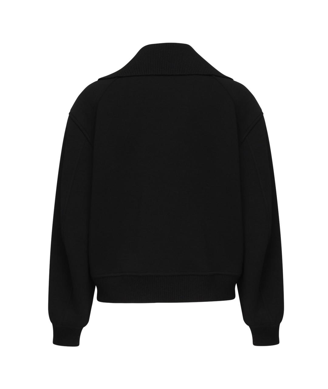 JIL SANDER Черная шерстяная куртка, фото 3