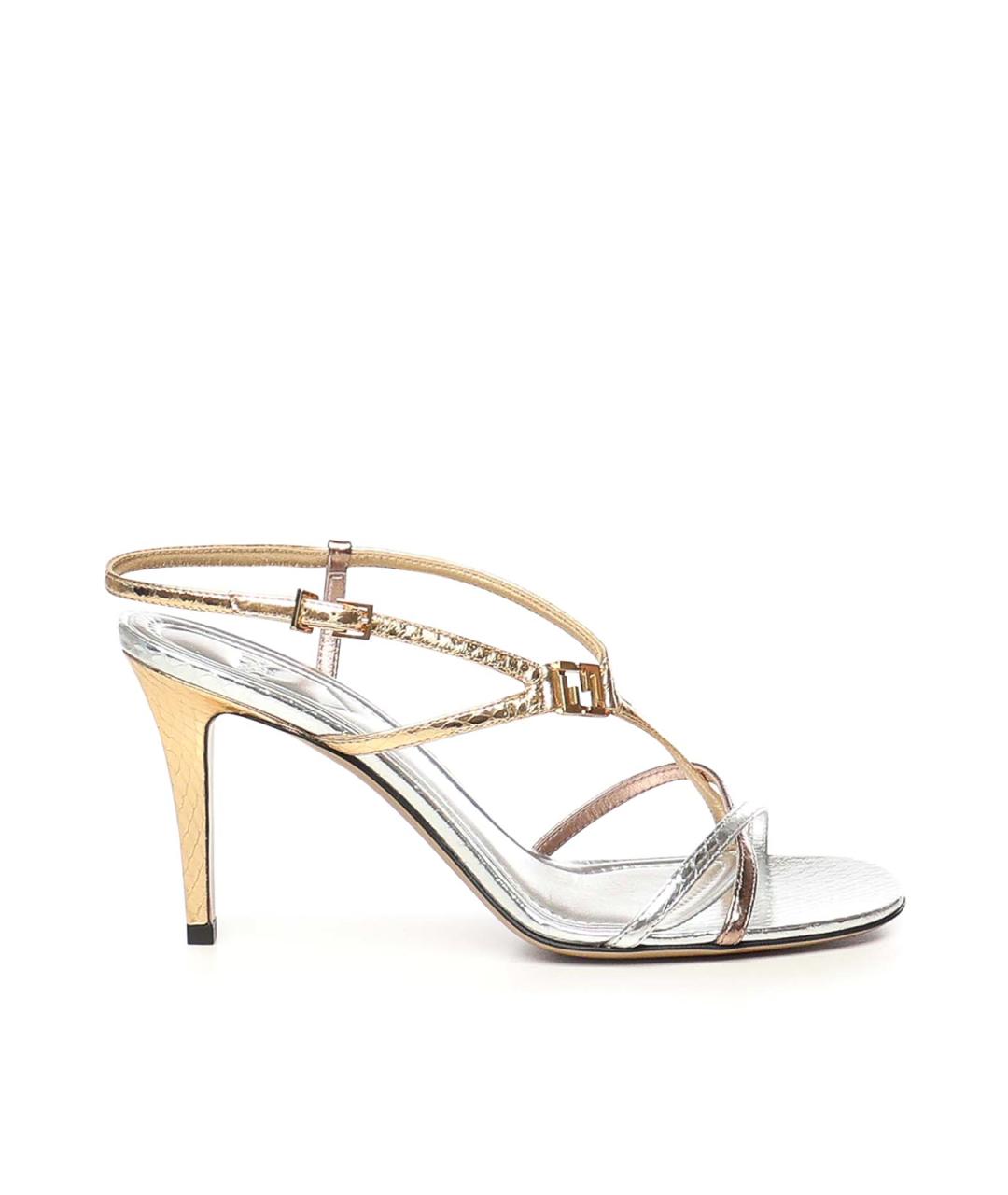 FENDI Мульти босоножки, фото 1