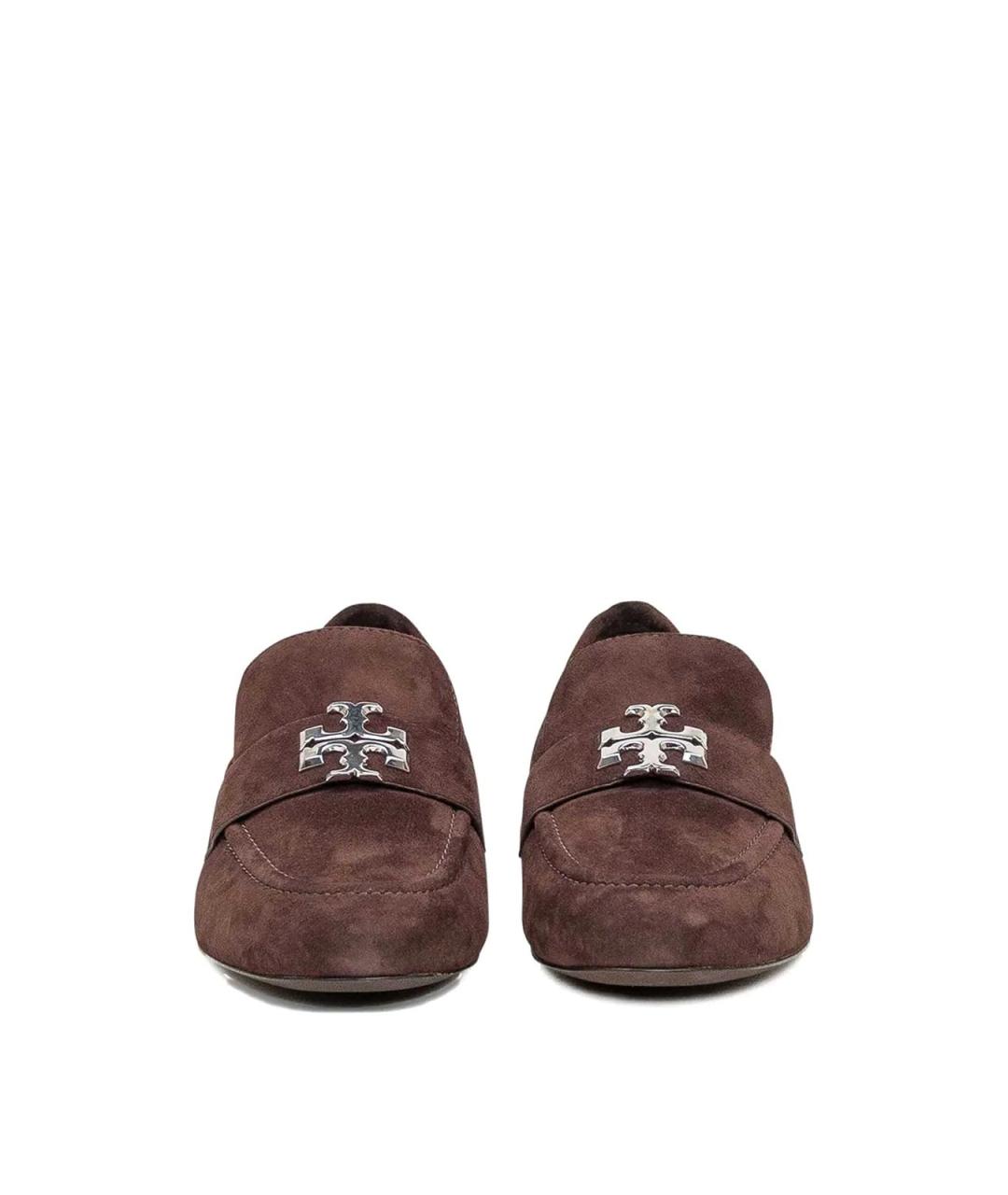 TORY BURCH Коричневые лоферы, фото 5