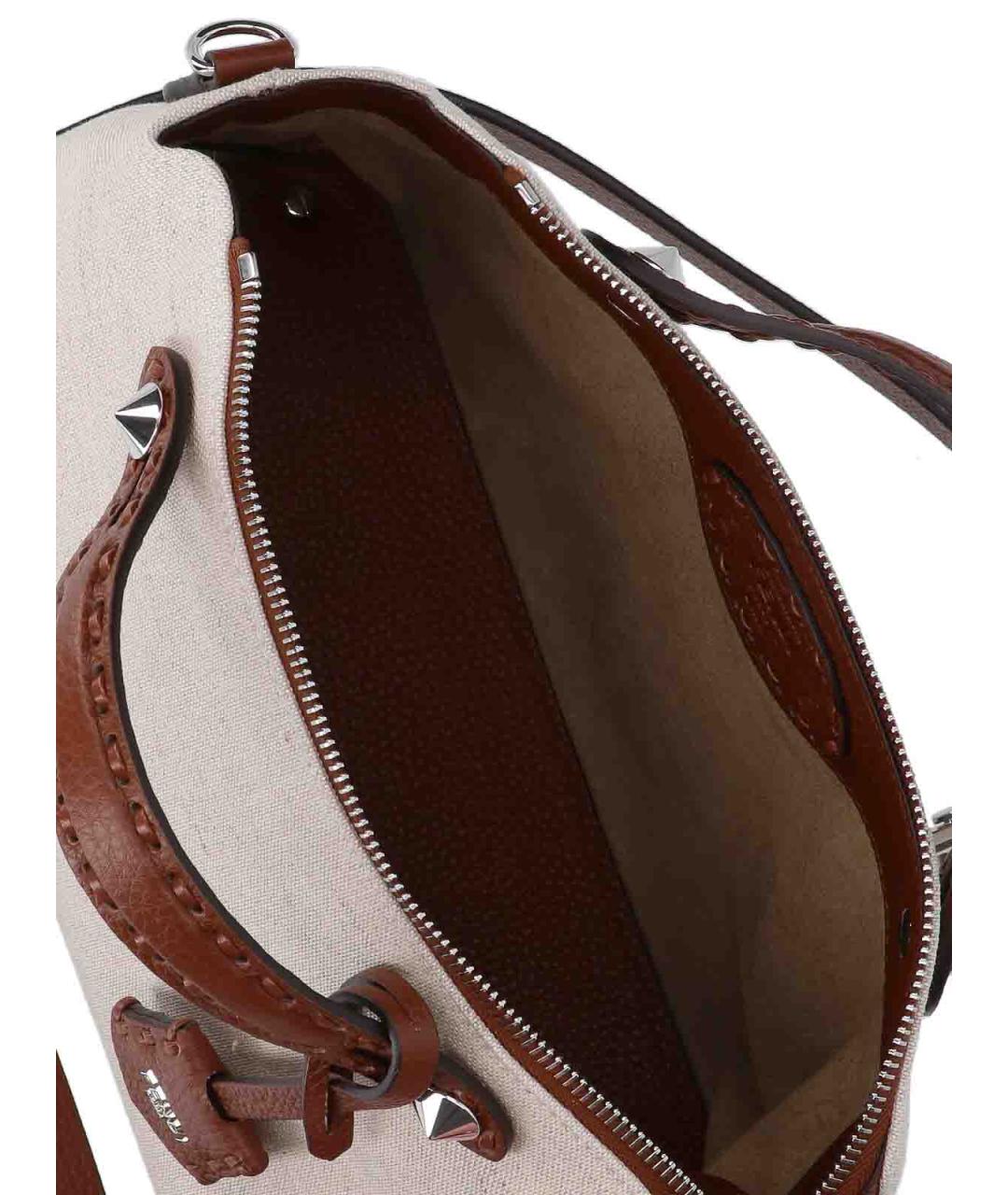 FENDI Мульти тканевая сумка через плечо, фото 4
