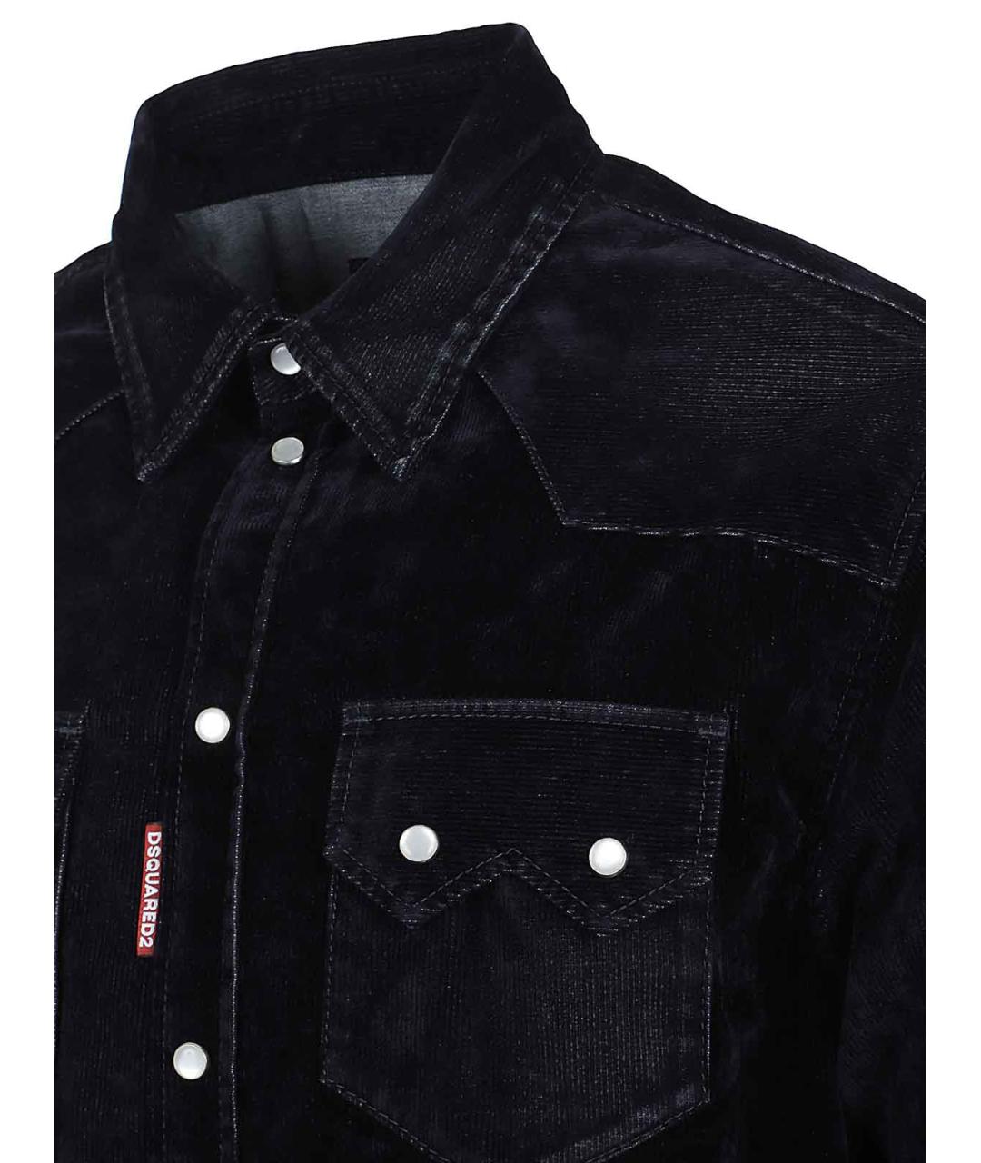 DSQUARED2 Синяя хлопковая куртка, фото 2