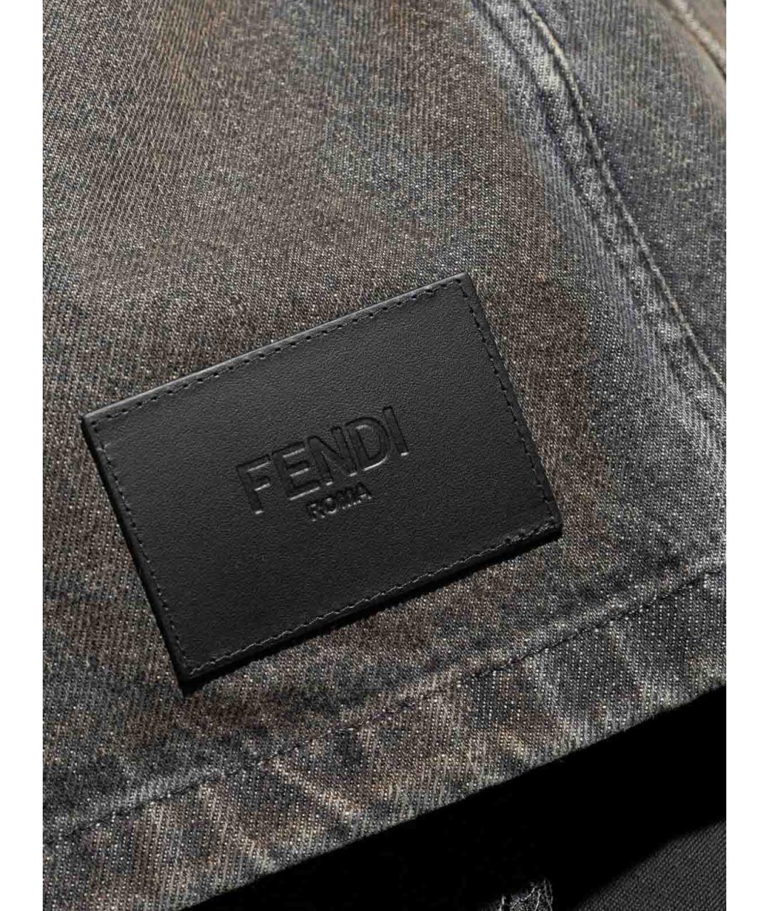 FENDI Серая куртка, фото 2