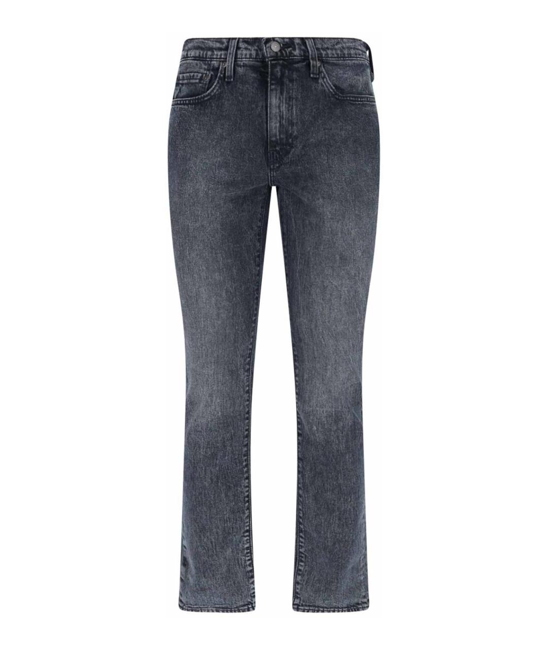 LEVI'S Синие хлопковые джинсы скинни, фото 1