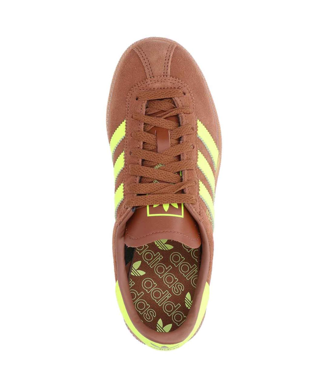 ADIDAS Коричневые замшевые кеды, фото 5