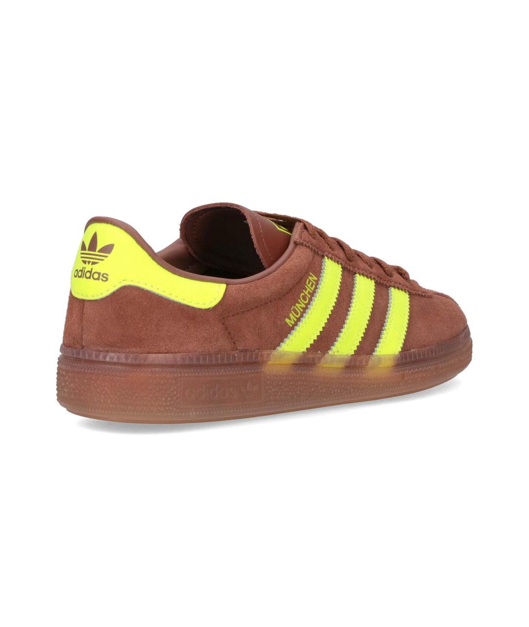 ADIDAS Коричневые замшевые кеды, фото 4