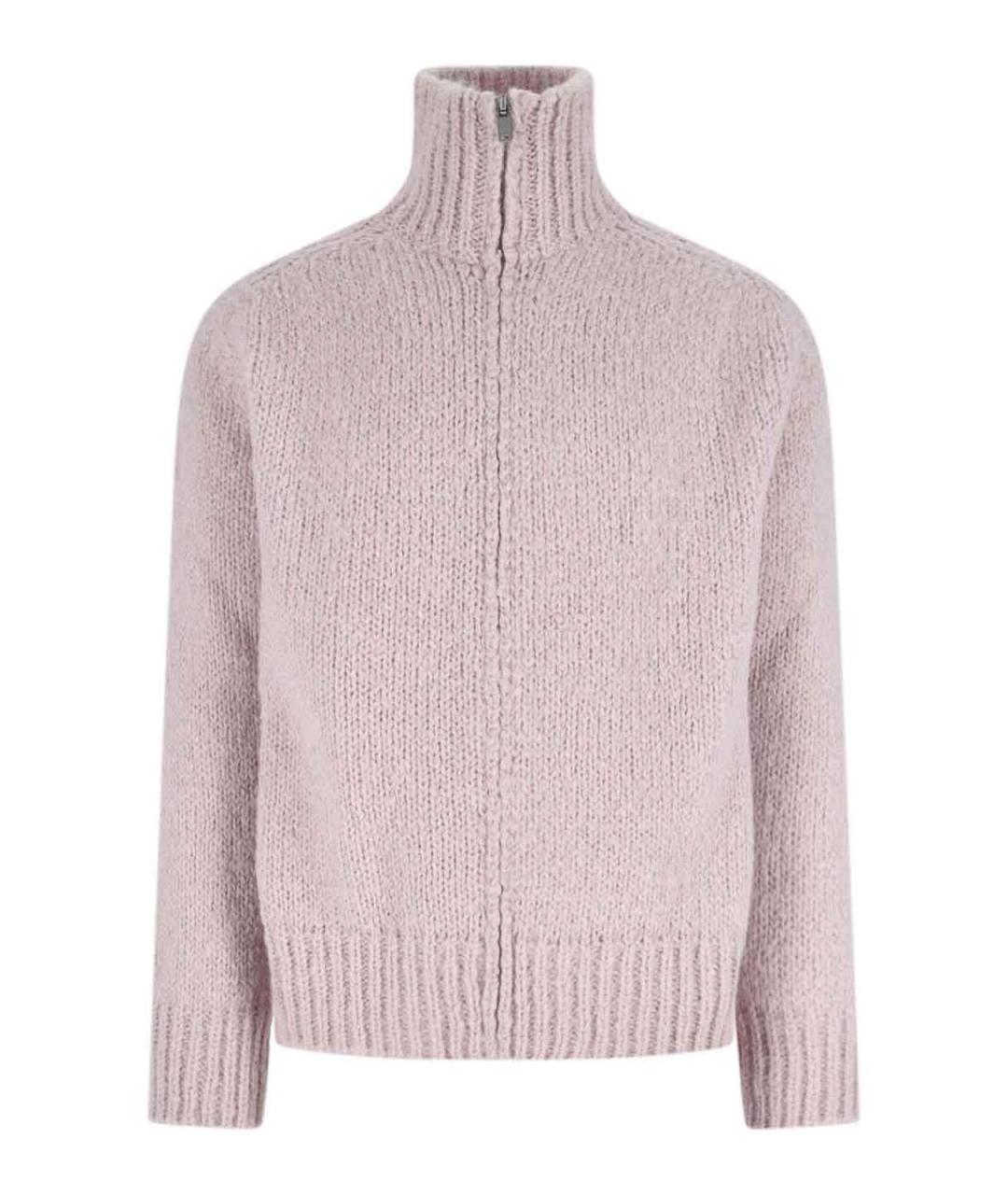 JIL SANDER Розовый шерстяной джемпер / свитер, фото 1