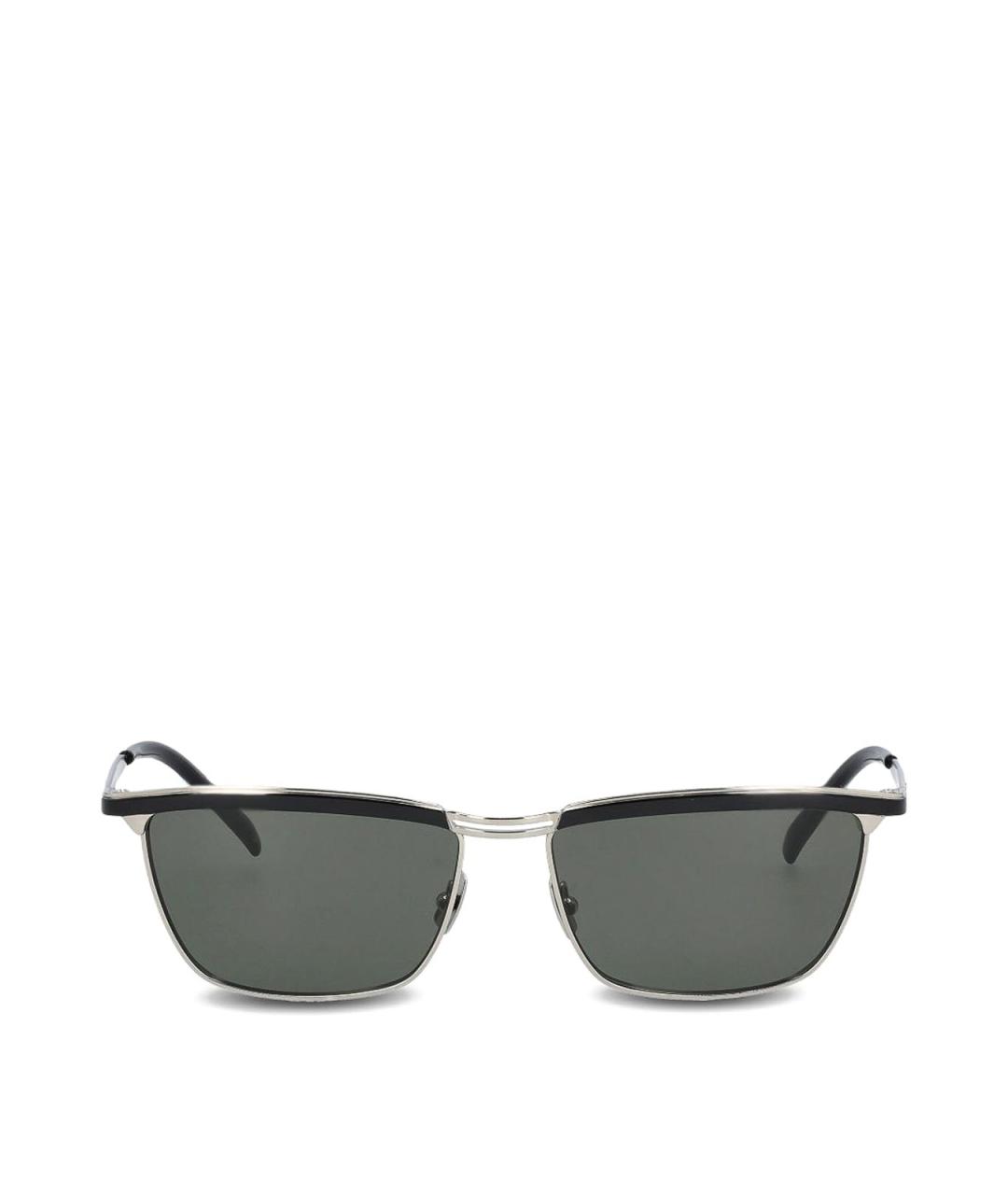 SAINT LAURENT Серые солнцезащитные очки, фото 1