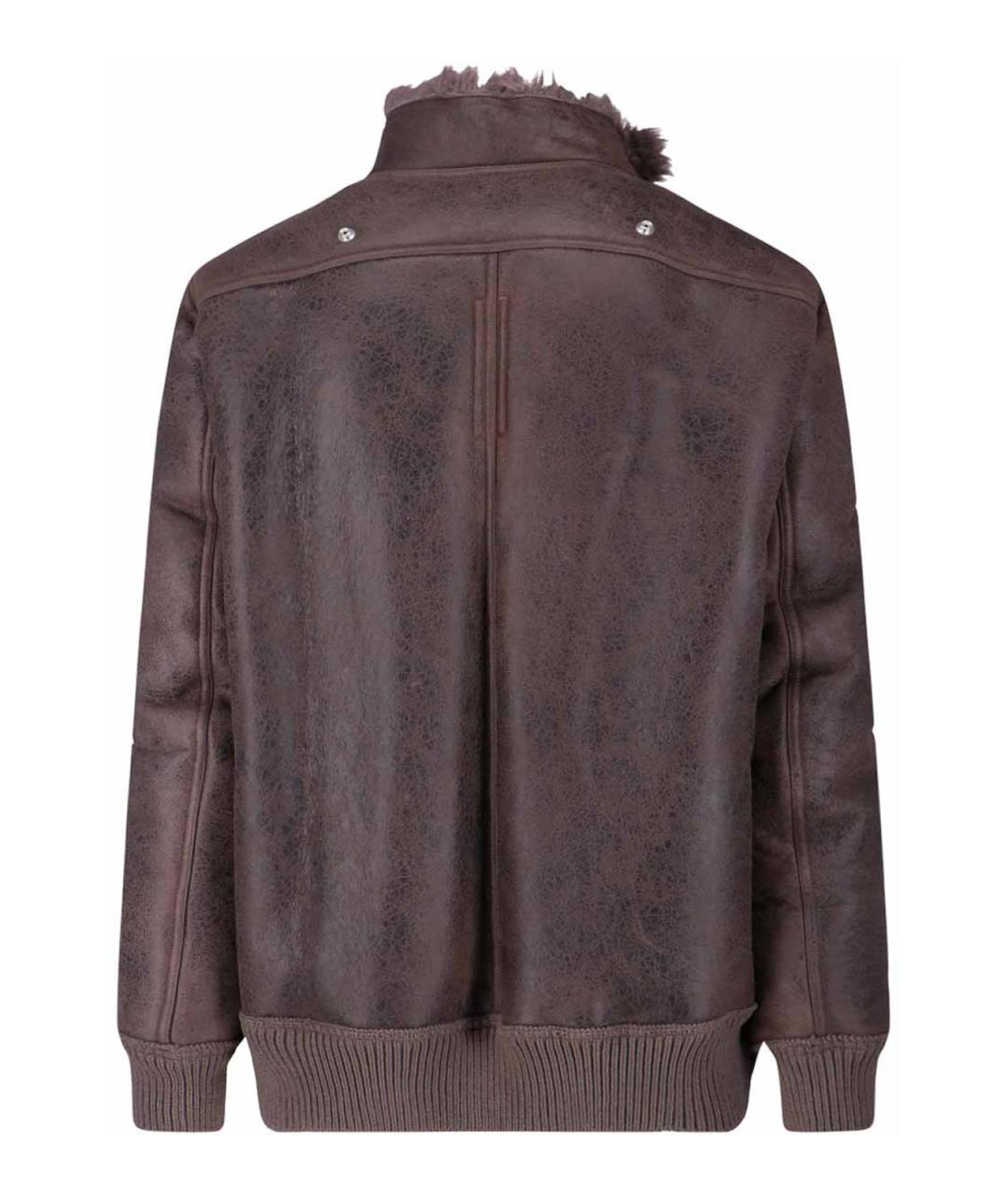 RICK OWENS Кожаная куртка, фото 2