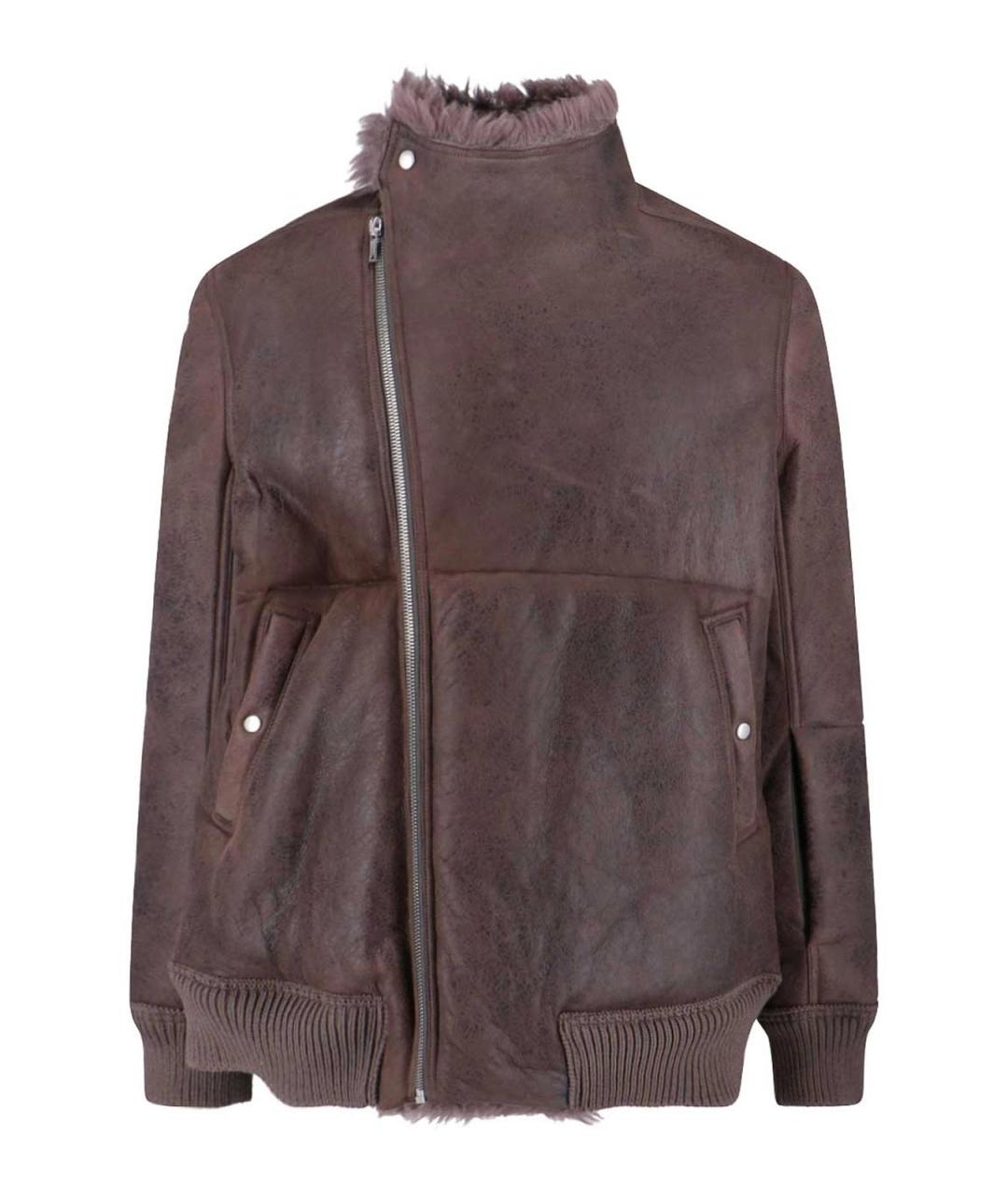 RICK OWENS Кожаная куртка, фото 1