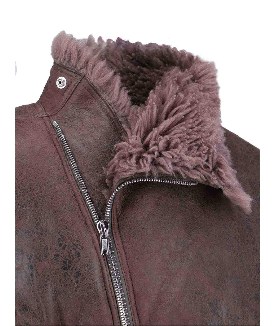 RICK OWENS Кожаная куртка, фото 4