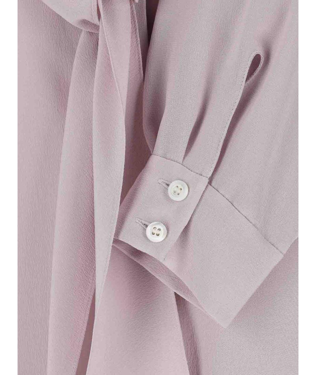 PRADA Фиолетовая шелковая блузы, фото 4