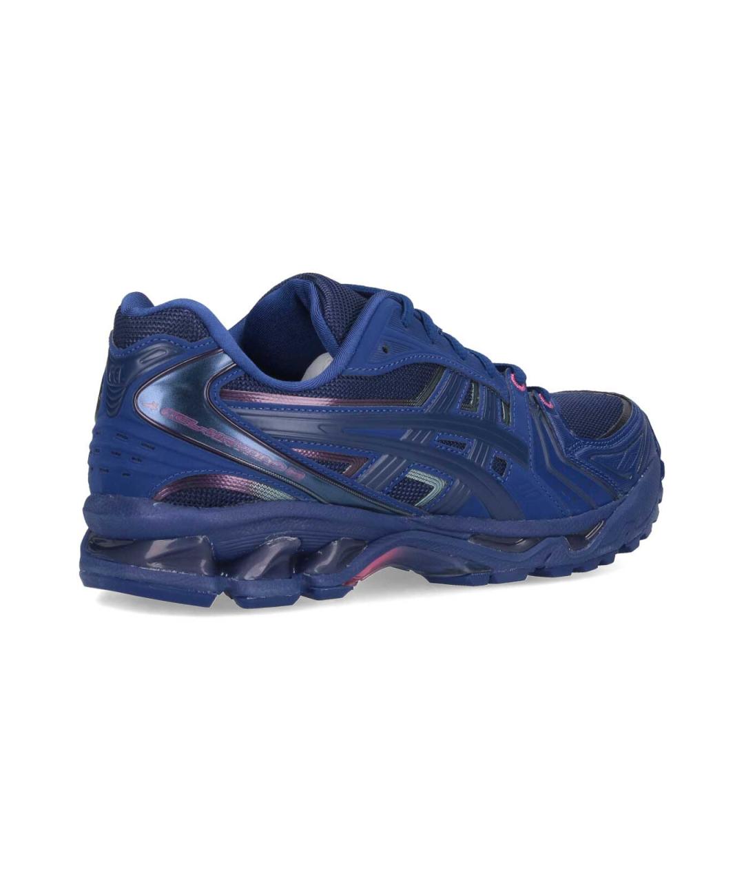 ASICS Синие резиновые низкие кроссовки / кеды, фото 4