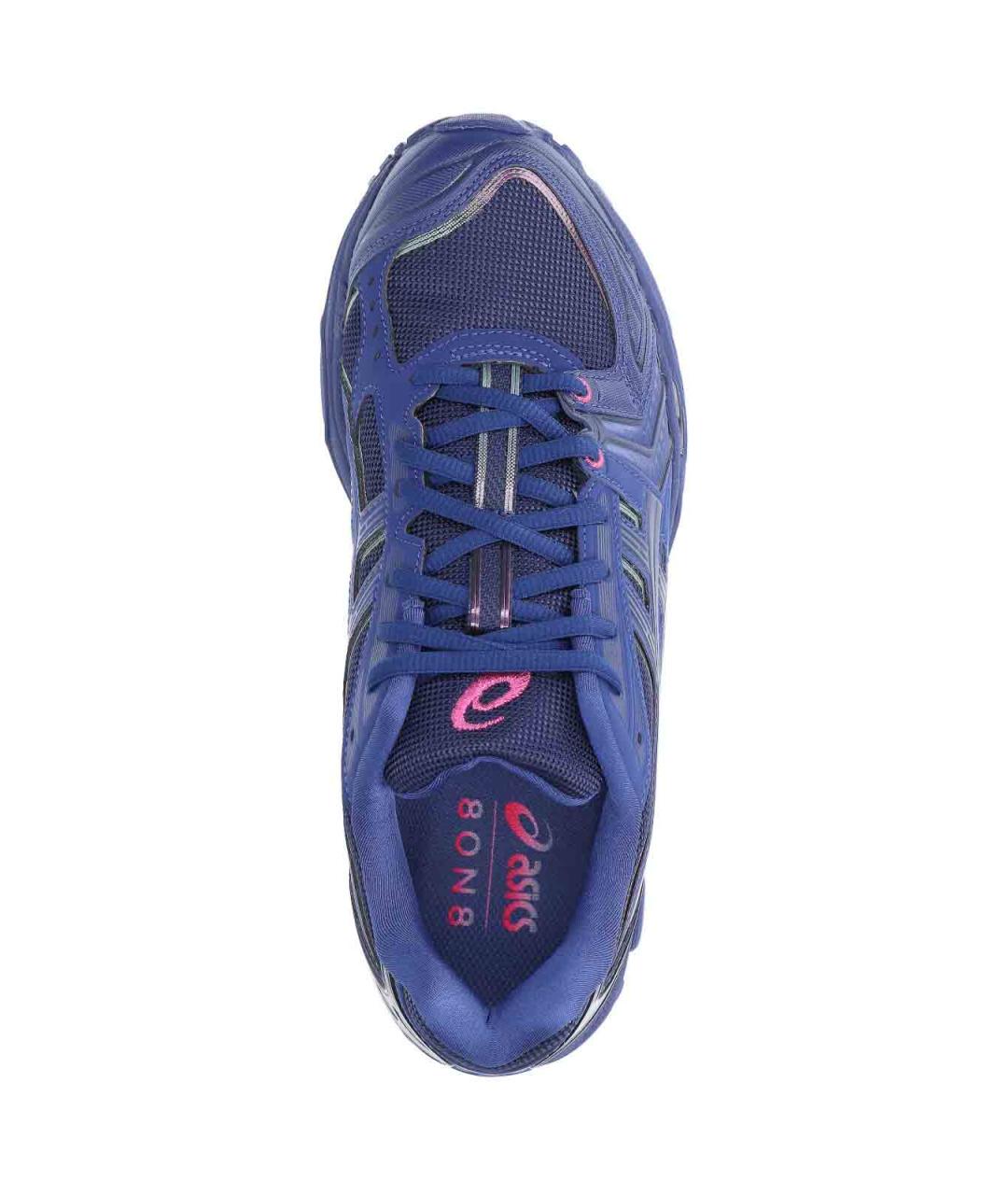 ASICS Синие резиновые низкие кроссовки / кеды, фото 5