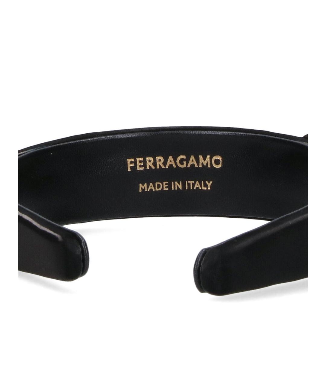 FERRAGAMO Черная заколка, фото 3
