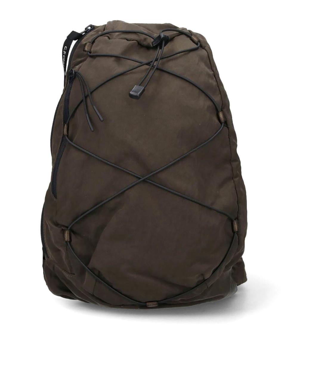 CP COMPANY Зеленый синтетический рюкзак, фото 1