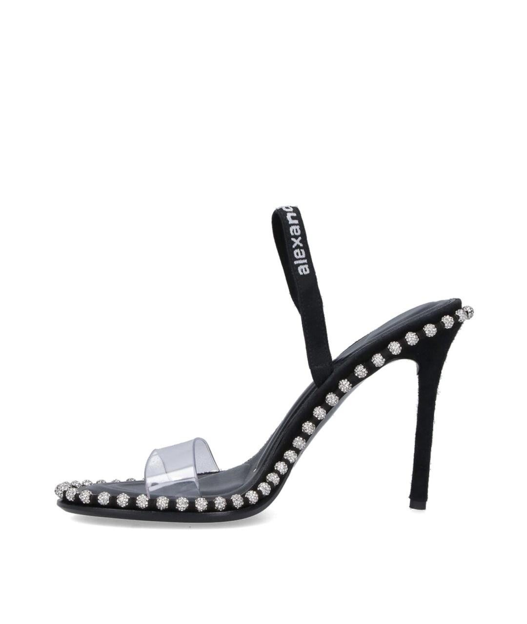 ALEXANDER WANG Черные босоножки, фото 3