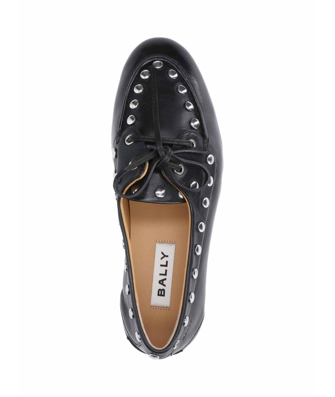 BALLY Черные кожаные лоферы, фото 5