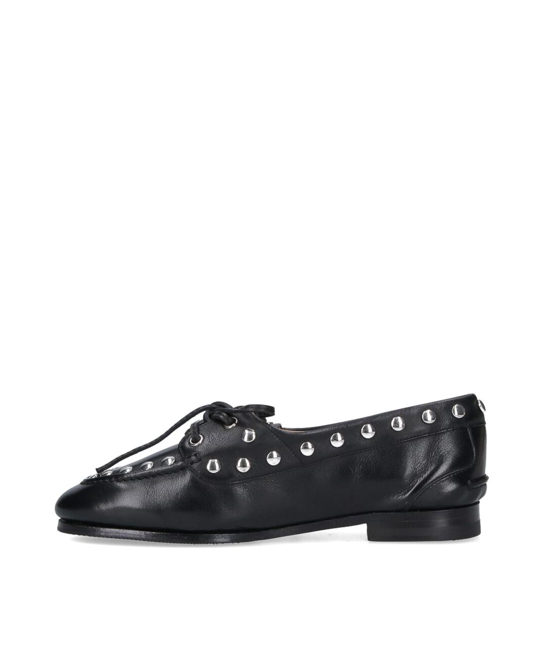 BALLY Черные кожаные лоферы, фото 3