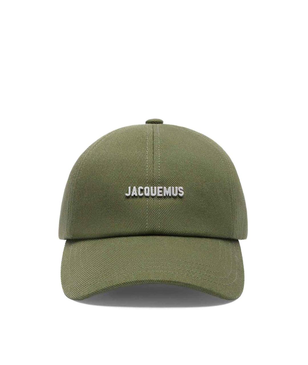 JACQUEMUS Коричневая хлопковая кепка, фото 1