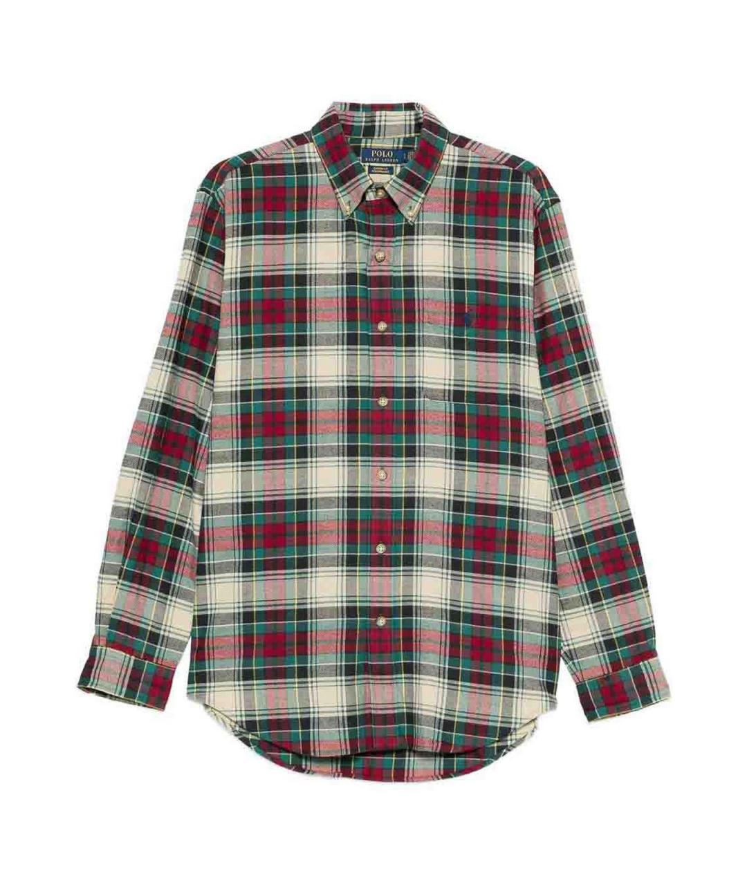 POLO RALPH LAUREN Красная хлопковая классическая рубашка, фото 1