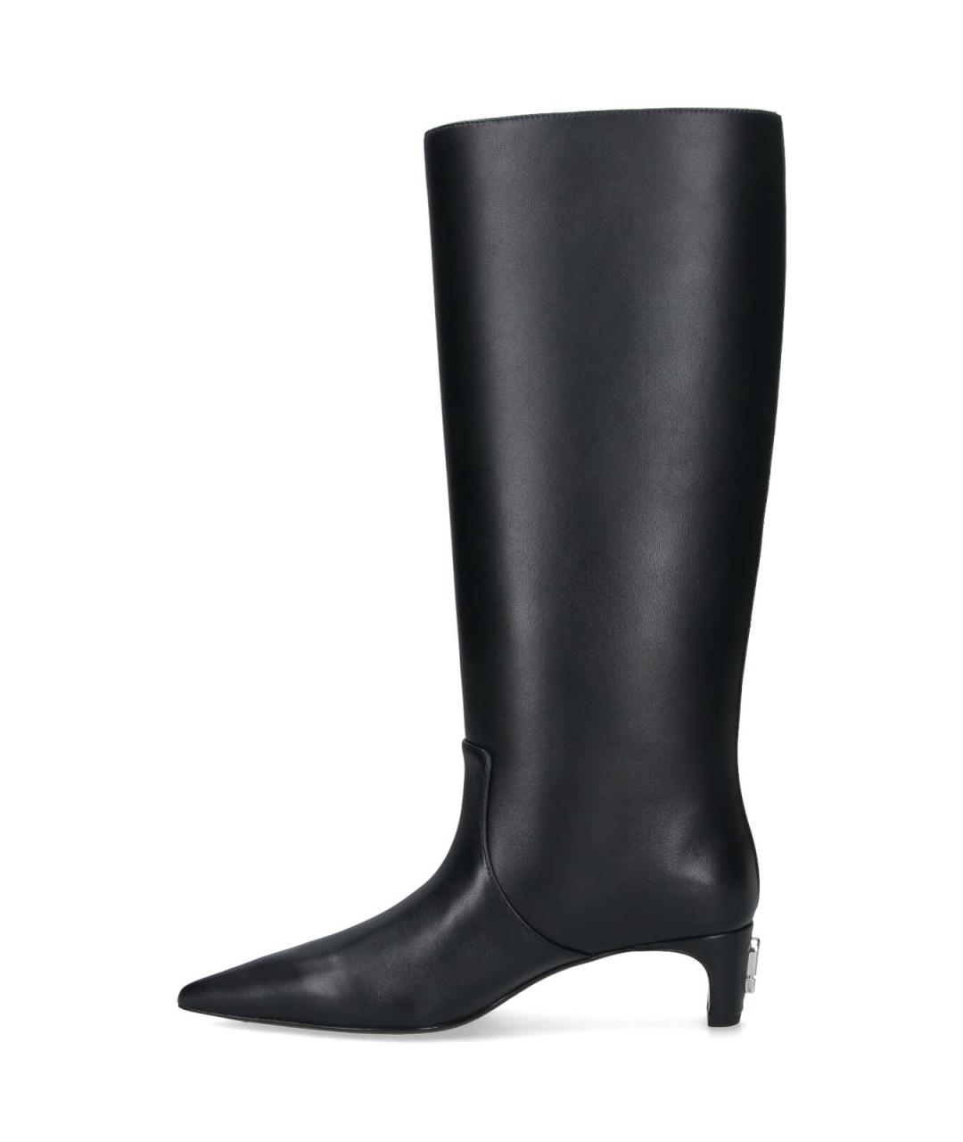 MARC JACOBS Черные кожаные сапоги, фото 3