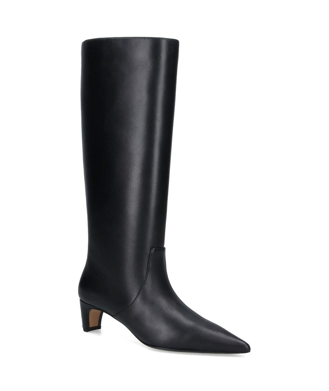 MARC JACOBS Черные кожаные сапоги, фото 2