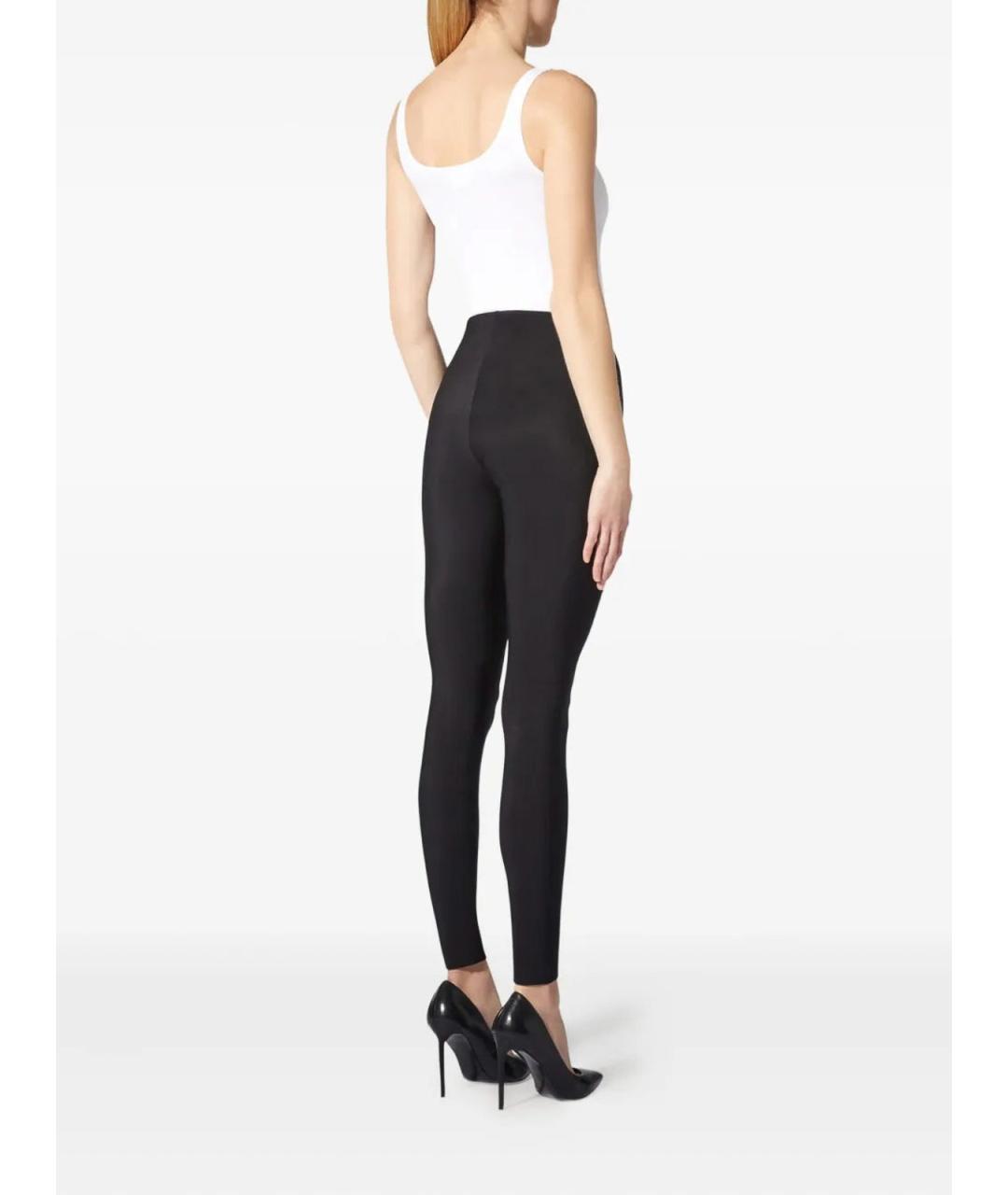 WOLFORD Черные полиамидовые леггинсы и велосипедки, фото 4